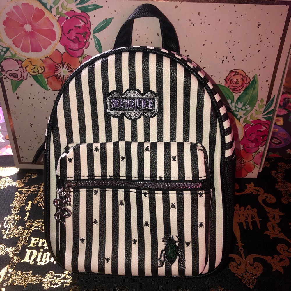 Beetle juice backpack purse